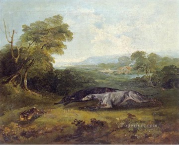  Hound Art - COLONEL THORNTON TWO CELEBRATED GREYHOUNDS Philip Reinagle